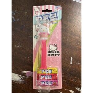 Hello Kitty Pink Pez Dispenser With Candy 2024 Sanrio - NIB